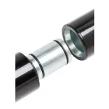 KK-Pole Classic táncrúd (45 mm), króm, porfestett fekete
