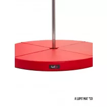 KK-Pole prémium matrac (12 cm) piros